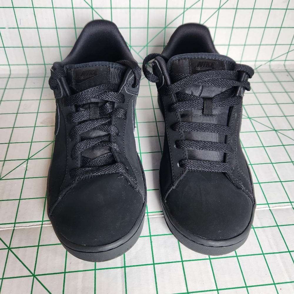 Nike Youth Black Suede Sneakers